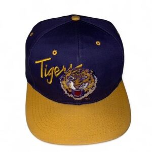 LSU Tigers Vintage NCAA Two Tone Snapback Hat